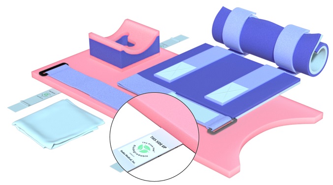 40655 - Pink Pad Air-Assist (Trendelenburg)