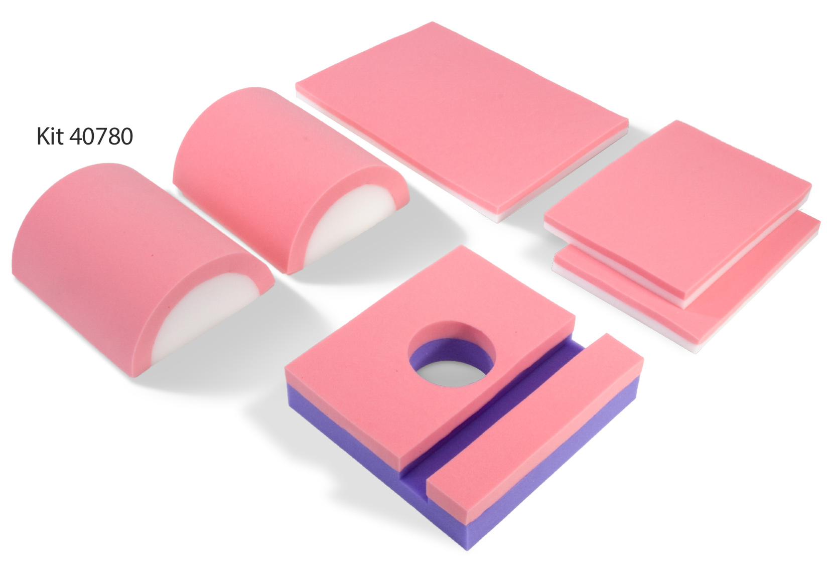 The Pink Hip Kit - Postless Hip Positioning System by Xodus Medical