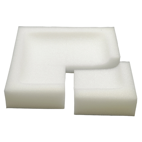 White Surgical Tray Corner Protectors