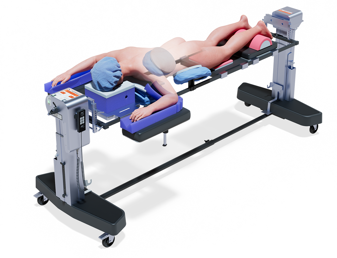 Patient on Jackson Table